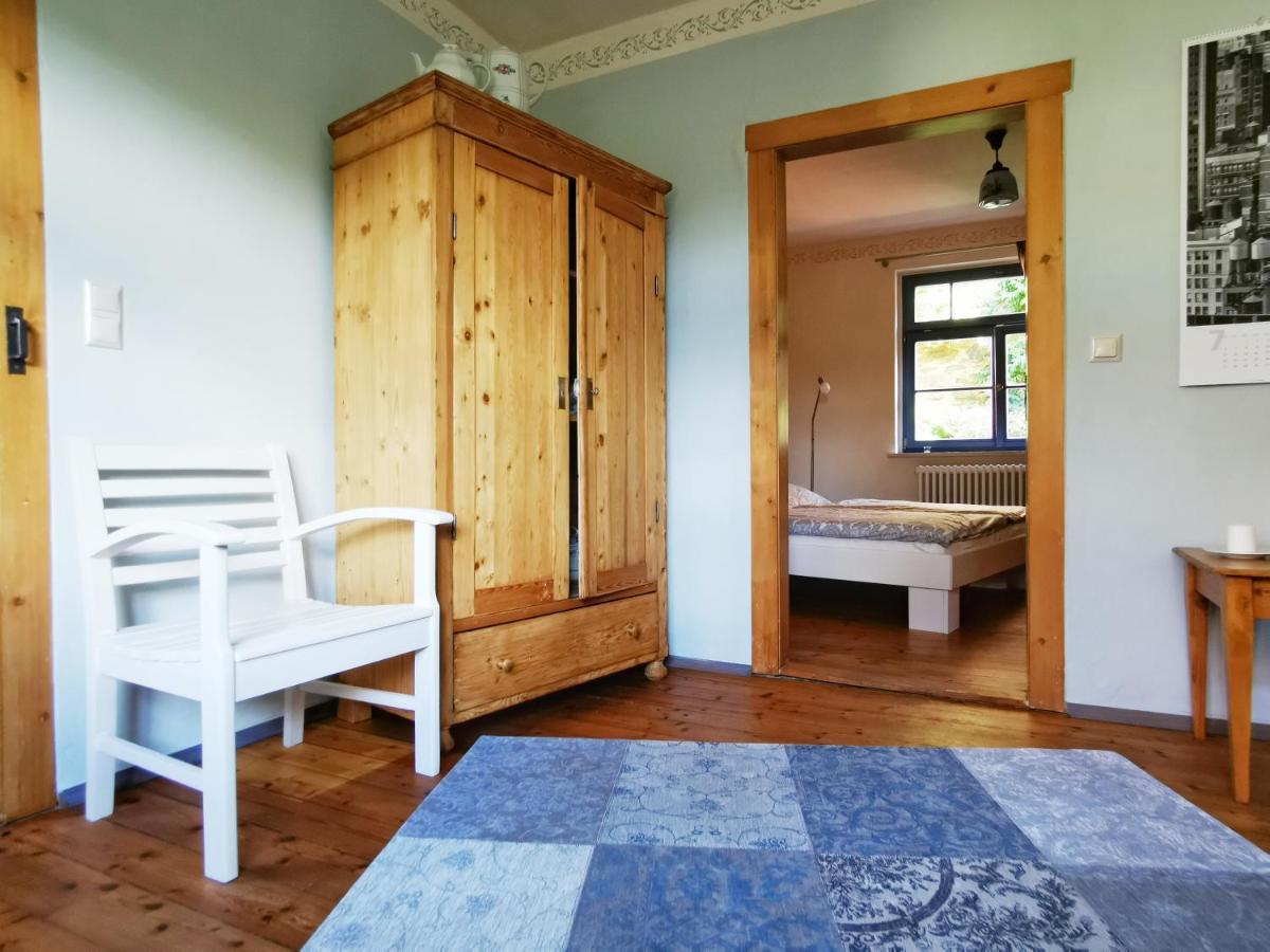 Charmantes Apartment Siebenschlaefer - Ferienwohnung Cafe 7 Weida Zewnętrze zdjęcie
